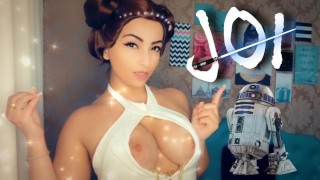 星球大战莱娅公主的撸管指令 - 黑白双雄战美少女Cosplayer，口交手淫乳交齐飞！