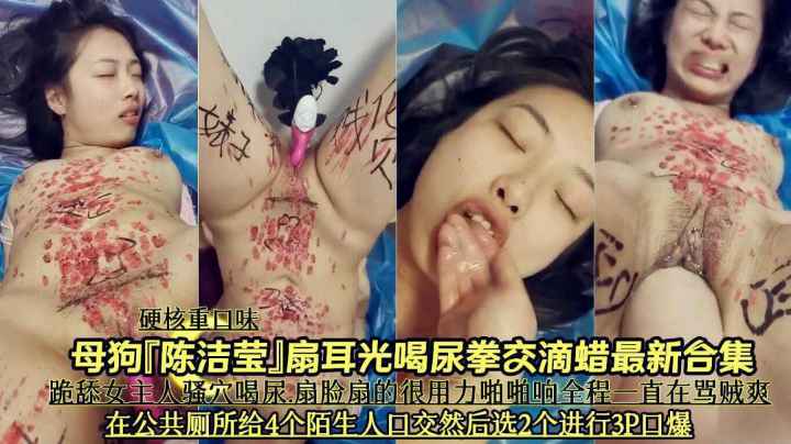 母狗陈洁莹的肮脏狂欢 群P调教之拳交激战