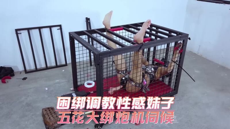 性感妹子调教盛宴,五花大绑炮机狂欢