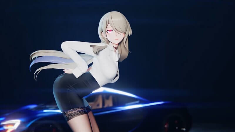 孝琳-SAY MY NAME 崩坏三MMD大胸美少女的舞蹈诱惑