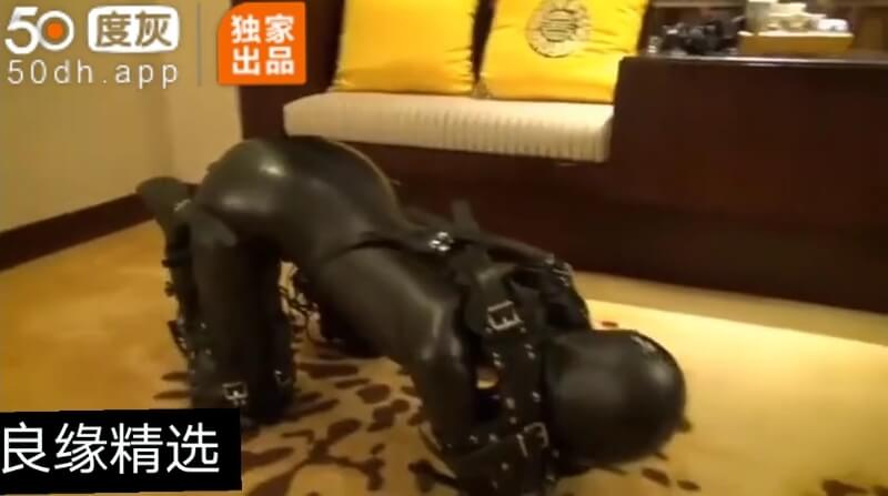 《制服少女的犬系情趣：窒息的快感》