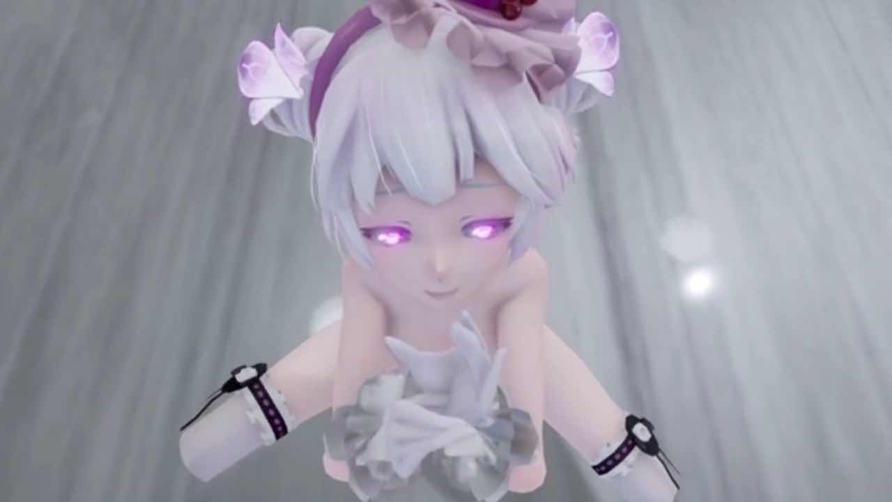 国漫游戏《王者荣耀》小乔3D同人大尺度，二次元美少女脱衣诱惑。