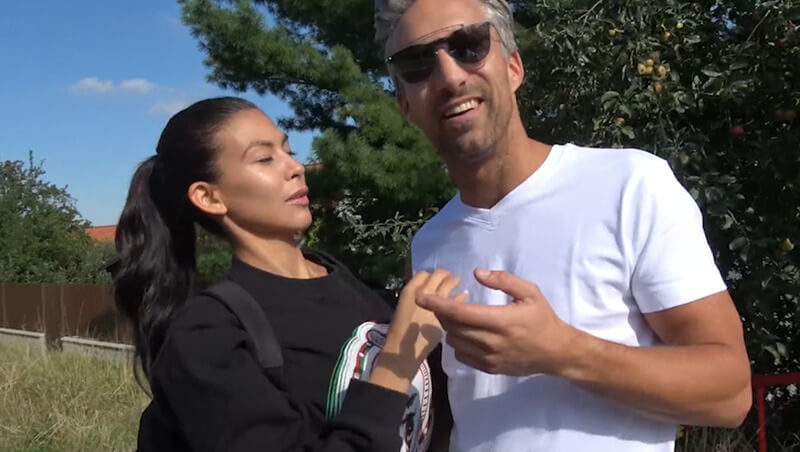 欧美艳遇 捷克街头搭讪，人妻的户外诱惑之旅