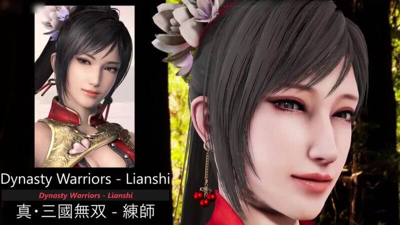 真三国无双 - 莲师3D美腿诱惑，双瞳凝视间尽展国风之美