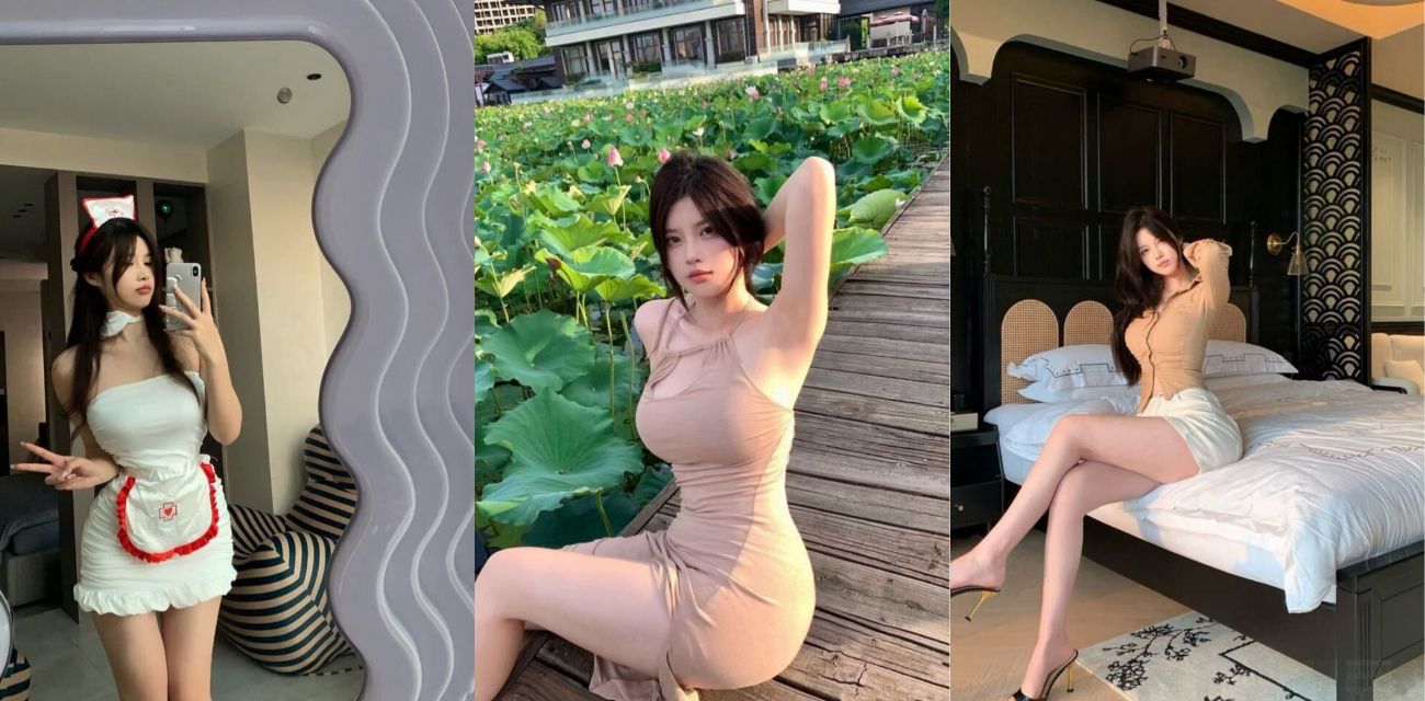 很会骚叫的骚妹妹，一插进去就淫水直流，小逼太敏感了，真是又紧又骚啊！