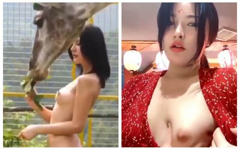 裸露癖！无人机插逼，街上做爱，户外漏出，百人群裸出街