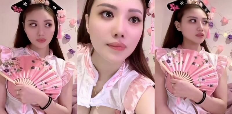 推特网红李蓉蓉COS蓉格格，丰满身材妖艳撩人，她扮演期待王爷临幸的格格，展现巨乳诱惑，撩拨无限遐想。