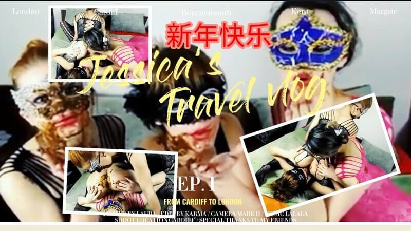 蒙面欧美女郎的私密时刻：相互品尝美味的排泄物