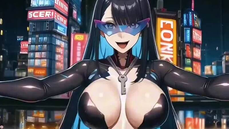 AI漫剧 美女沉迷虚拟世界