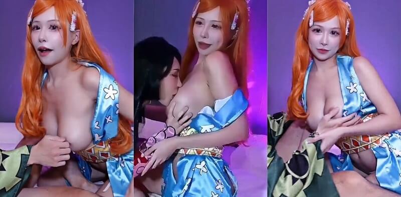 Fansly爆款COSER姚宛儿被粉丝爆料疑似双开账号自导自演互动？娜美与女帝的双人热舞视频引热议
