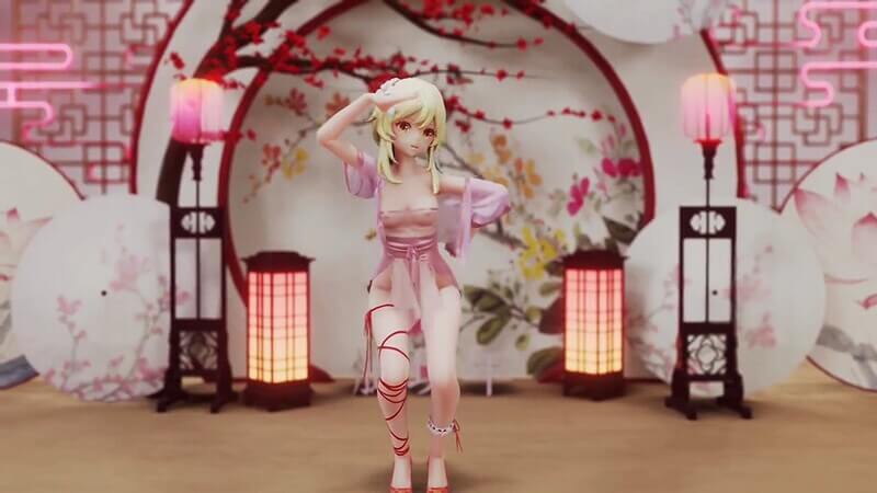 原神Mmd_荧的舞蹈诱惑，3D动漫二次元魅惑演绎！