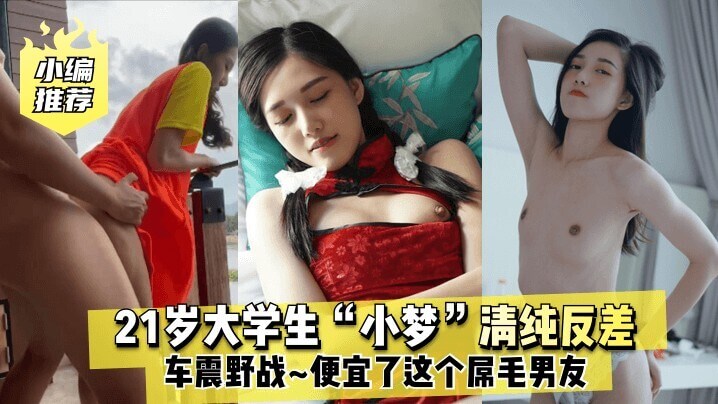 21岁大学生  小梦 清纯反差   车震野战