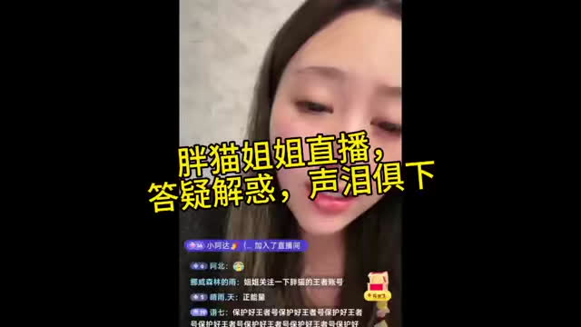 胖猫事件后续：姐姐直播黑料曝光，吃瓜群众围观流出视频！
