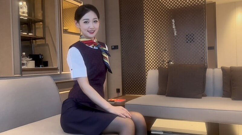 抖音空姐 唐安琪Angel 线下私拍视频曝光