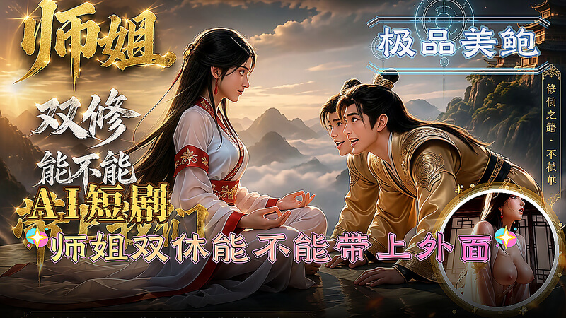 AI短剧 巨乳师姐双休日 能不能带上我们去外面享受