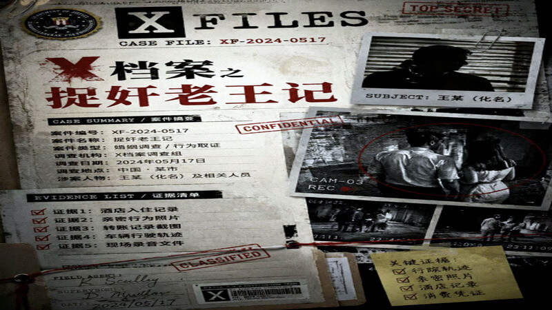 AI短剧  X档案抓奸老王记
