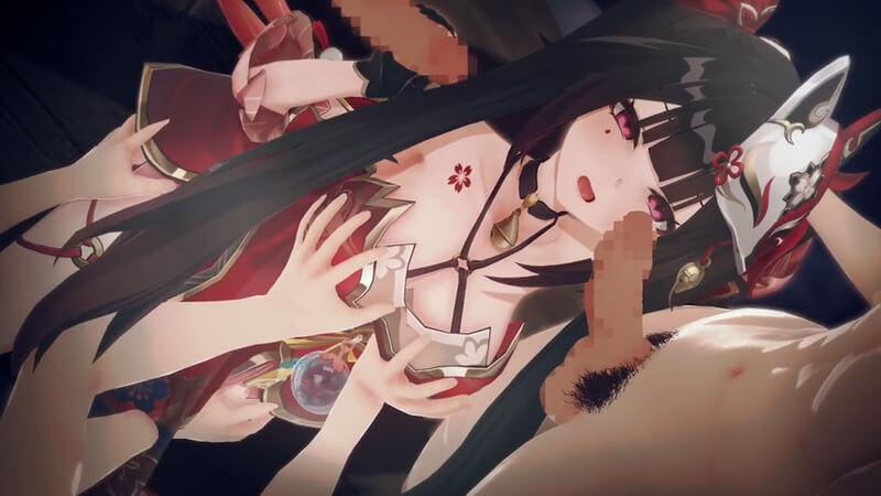 神秘的花火今晚欲望尽情释放 口交巨乳双马尾少女高潮不断 - 崩坏：星穹铁道之约