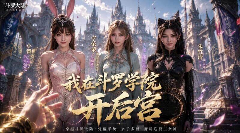 斗罗大陆色情短剧 我在开后宫与众多绝色美女激情缠绵 享受极致欢愉