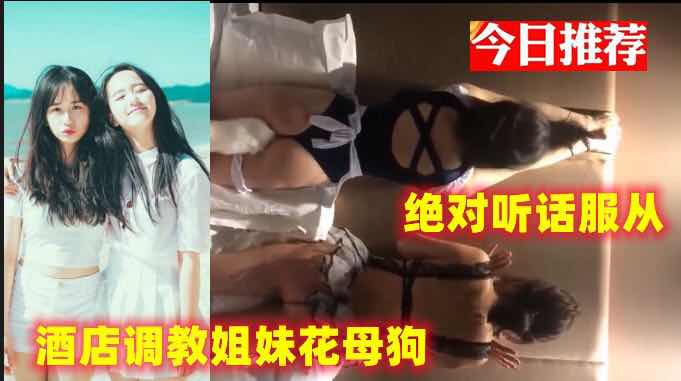 酒店SM姐妹花,极致服从的母狗
