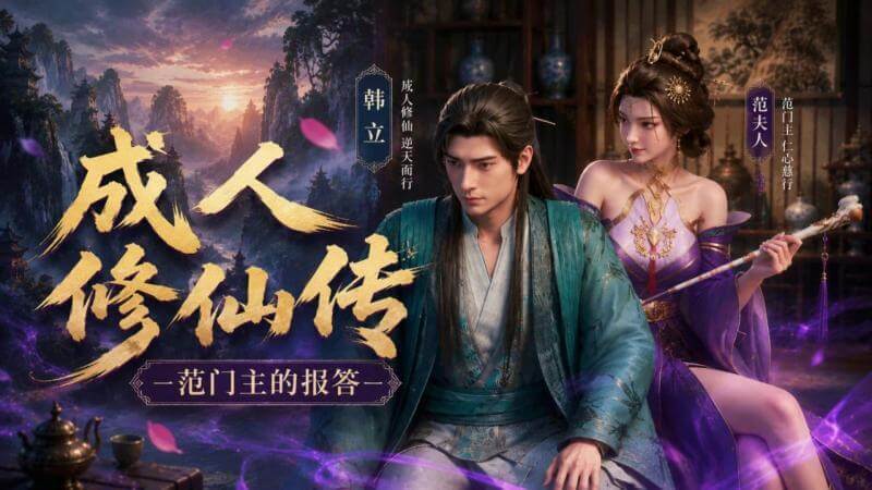 AI漫剧 凡人修仙传色情篇