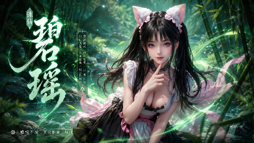 诛仙之碧瑶 激情缠绵AI幻想中诱惑夜夜高潮不断