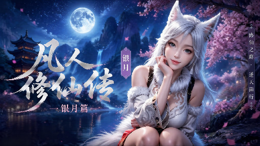 凡人修仙传银月篇 AI演绎银月仙子与修士激情缠绵旖旎风情