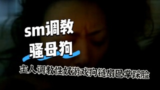 SM调教贱狗主人和性奴游戏调教的真不错对白太淫荡!