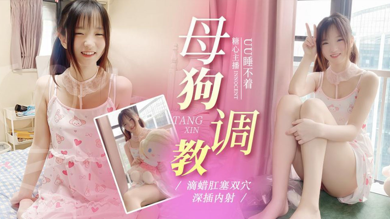 化身小母狗滴蜡肛塞调教 双洞无套深插内射