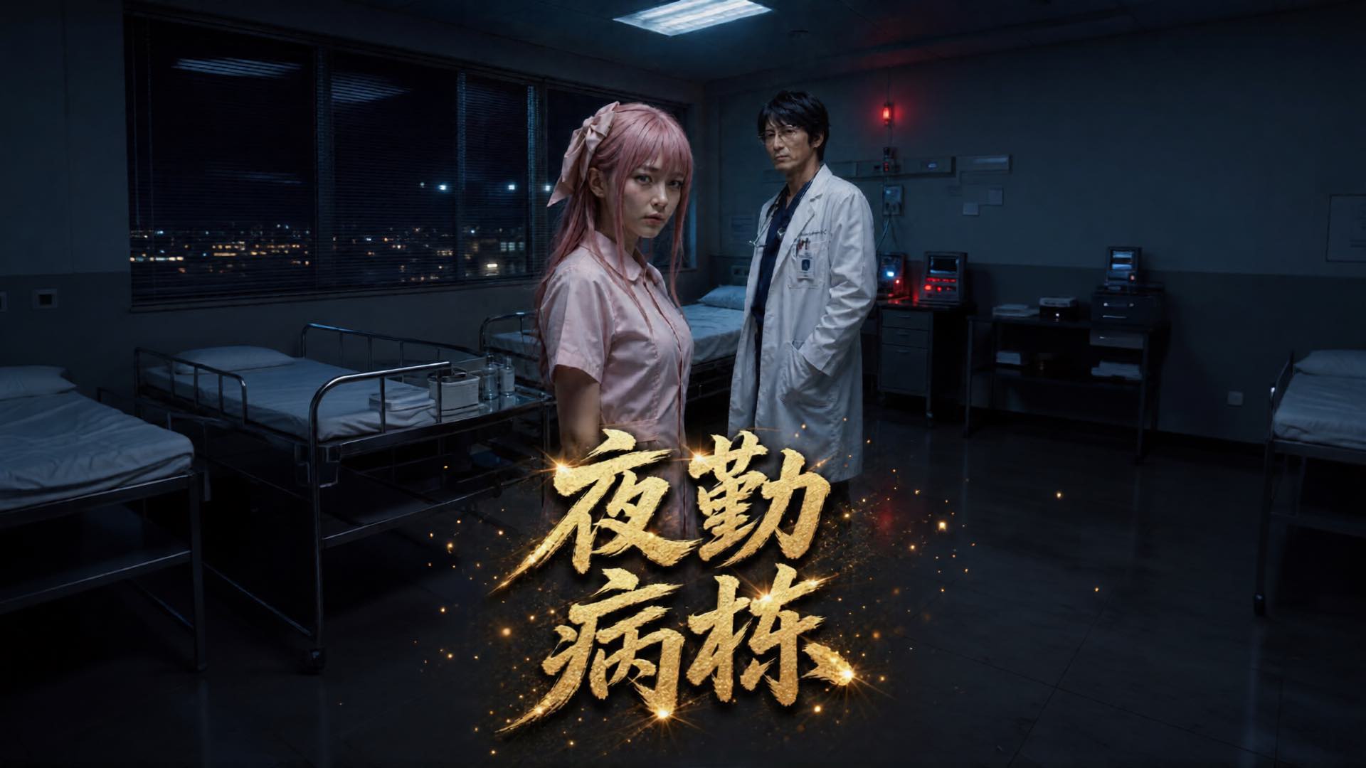 夜勤病栋EP1 比良坂龙二医生入职锁定第一个调教目标七濑恋护士