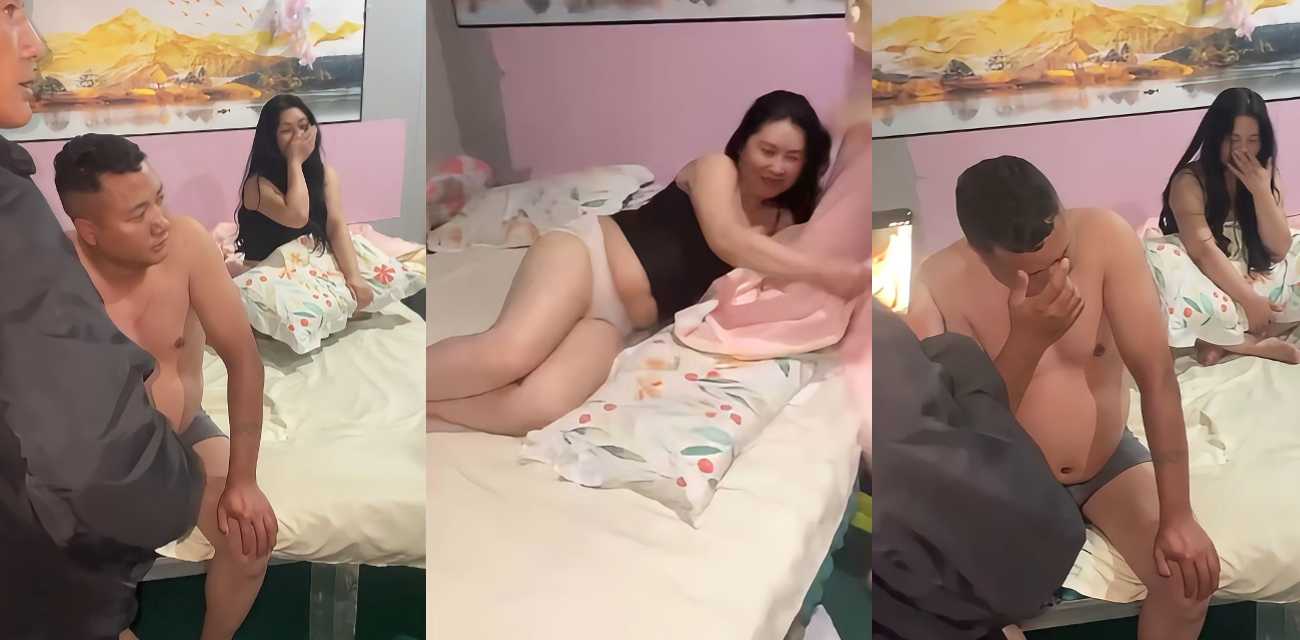 西藏捉奸名场面 女的还满不在乎的嘻嘻笑 这心态也是没谁了