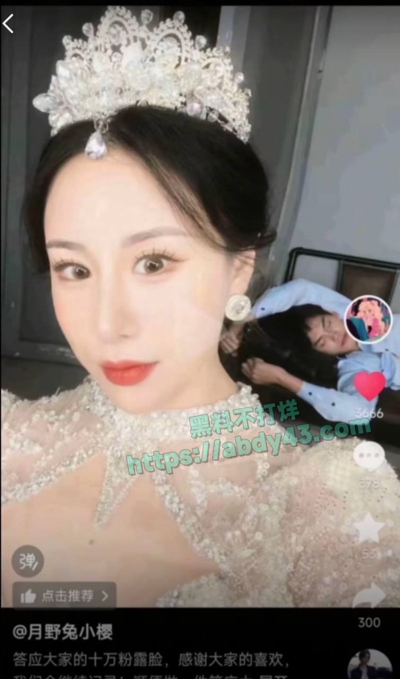 奶爸网红月野兔小樱33