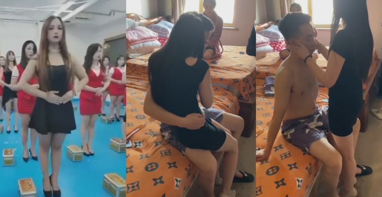 会所女技师上岗培训视频 一套套的话术哄你开心 一种种的动作撩你的心弦