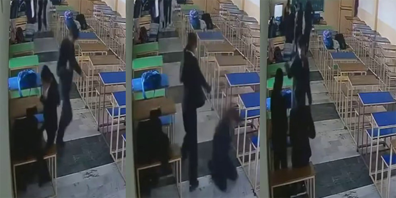 真偏激的爱 印度一男大学生 跟女同学求婚未成 直接枪杀该女生后自尽