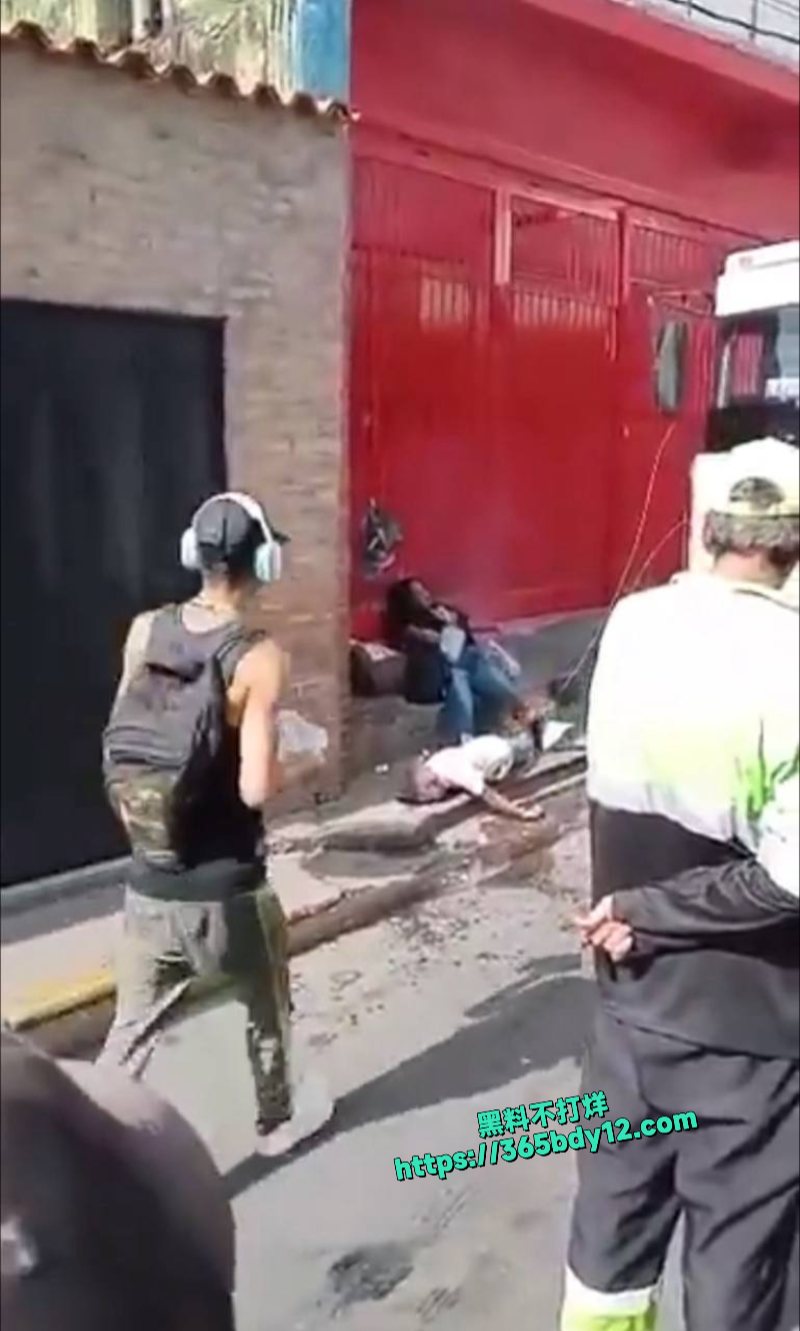 巴拿马一母亲带着儿子下车时碰到了掉落在地面的电线触电3