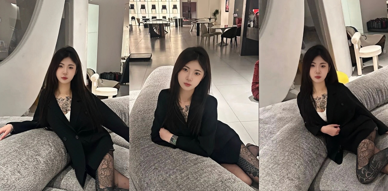 花臂精神小妹雅彤 跪趴高撅 纹身美臀被后入猛干动作激烈