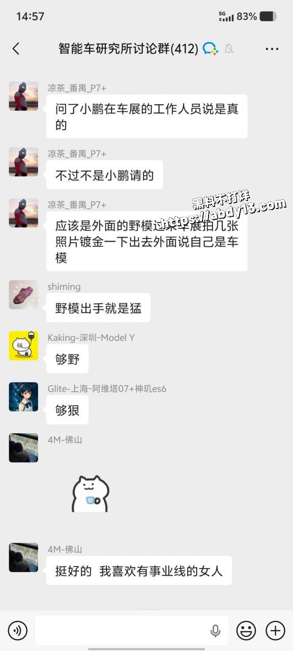 小鹏车展车模亚洲选美冠军吴丹掀裙事件6