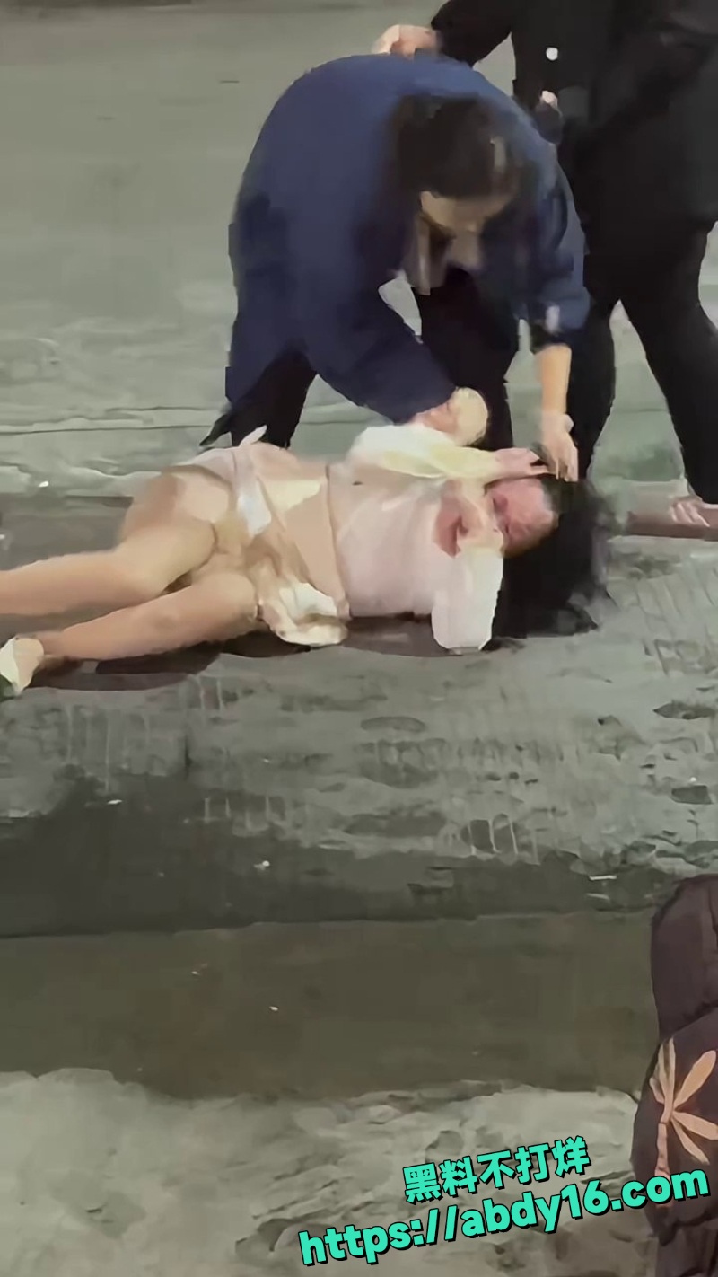 原配街头暴打小三撕衣3