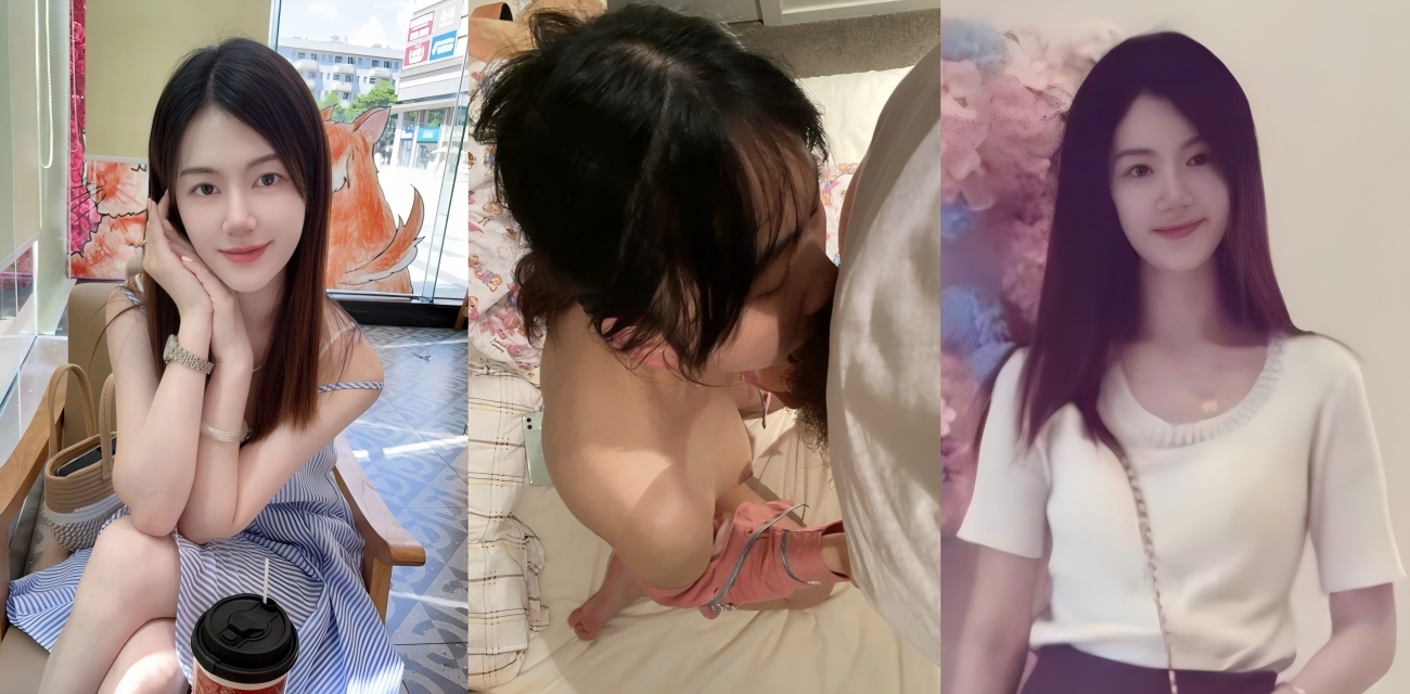 广东湛江新婚小夫妻玩4P 老婆跪床口交撸鸡巴还被后入 根本停不下来