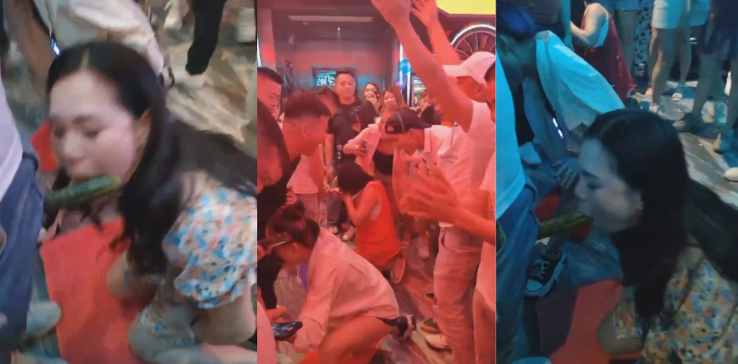 保险公司KTV团建现场口交比赛 口的最好的能获得1000元奖励 女业务员一看都是老司机
