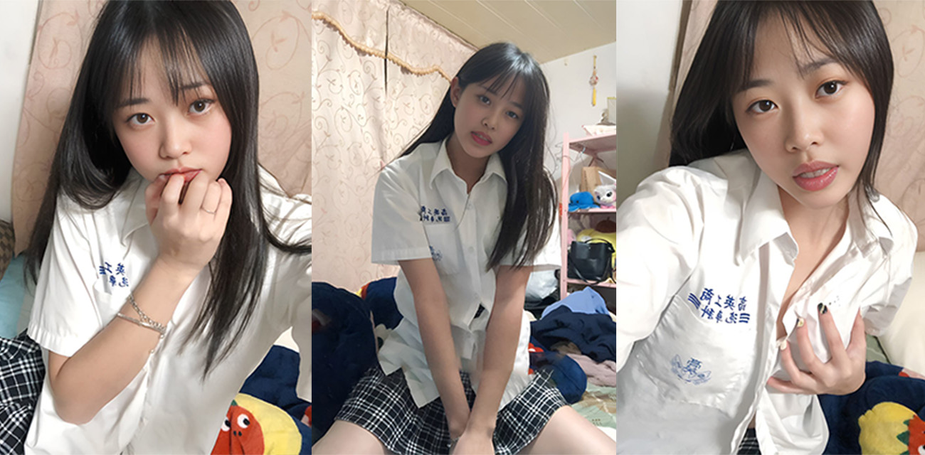 台湾高雄高英工商张舒婷私拍流出 清纯嫩妹反差自慰扣穴淫叫 开发后又是一条母狗