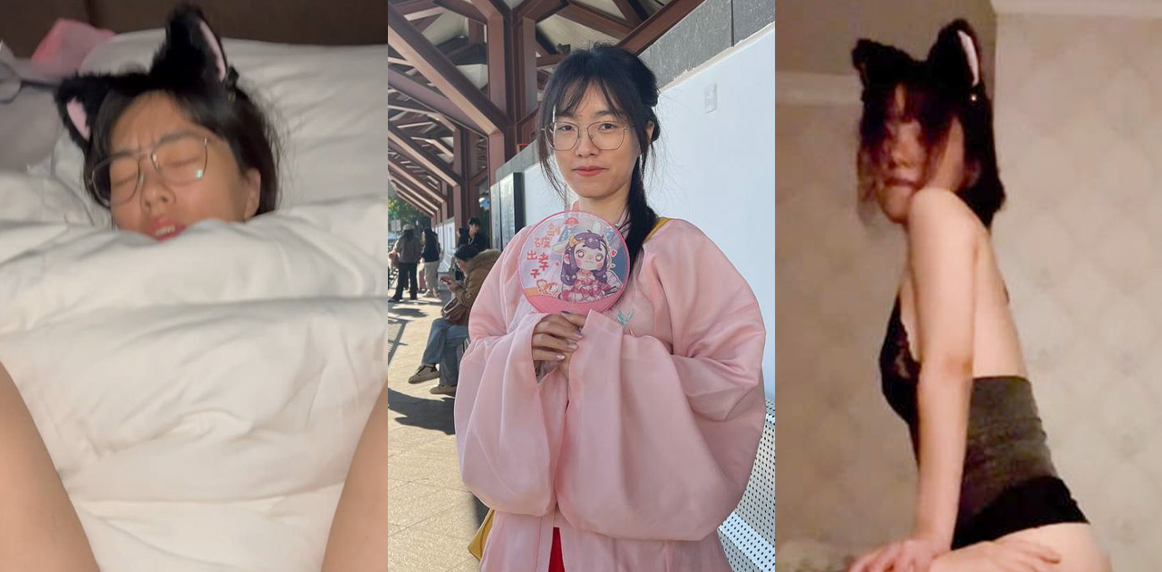 天津李彤彤与炮友酒店激情 边口边刷短视频 结束后还欲求不满继续道具自慰