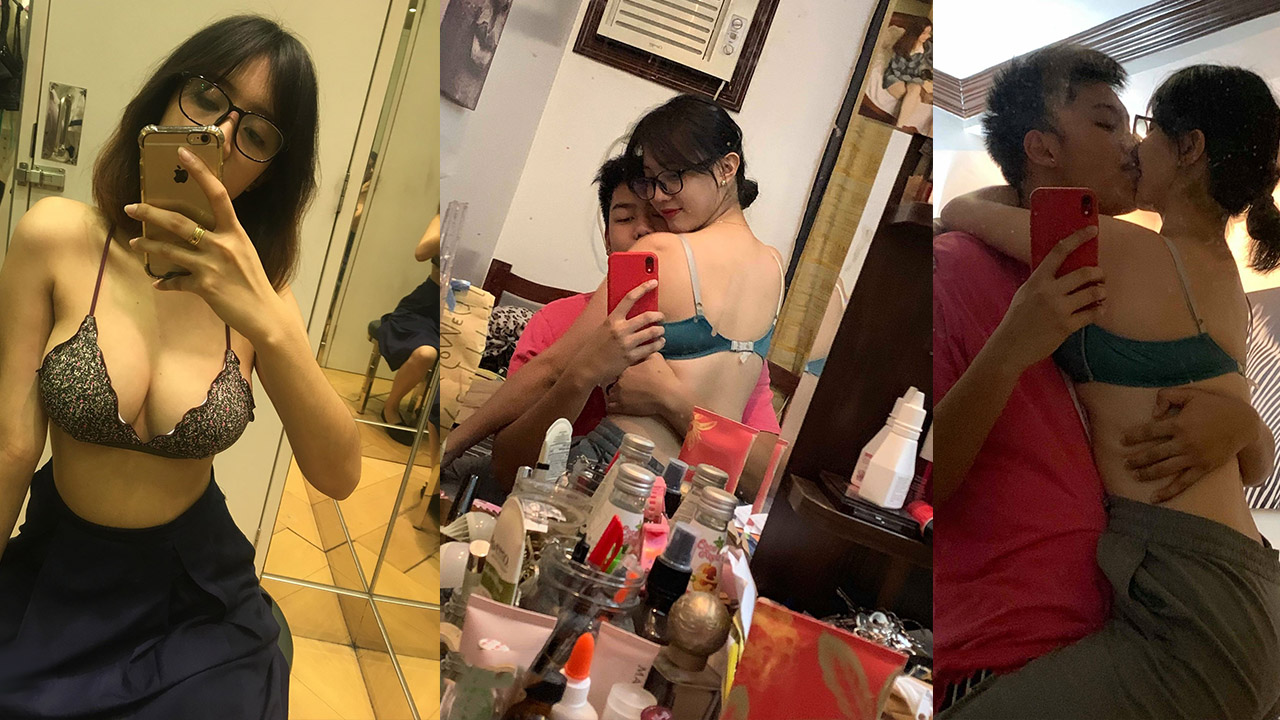 百度云泄密系列 大奶眼镜妹与男友劲爆私密视频 年轻人真会玩 真实感超强