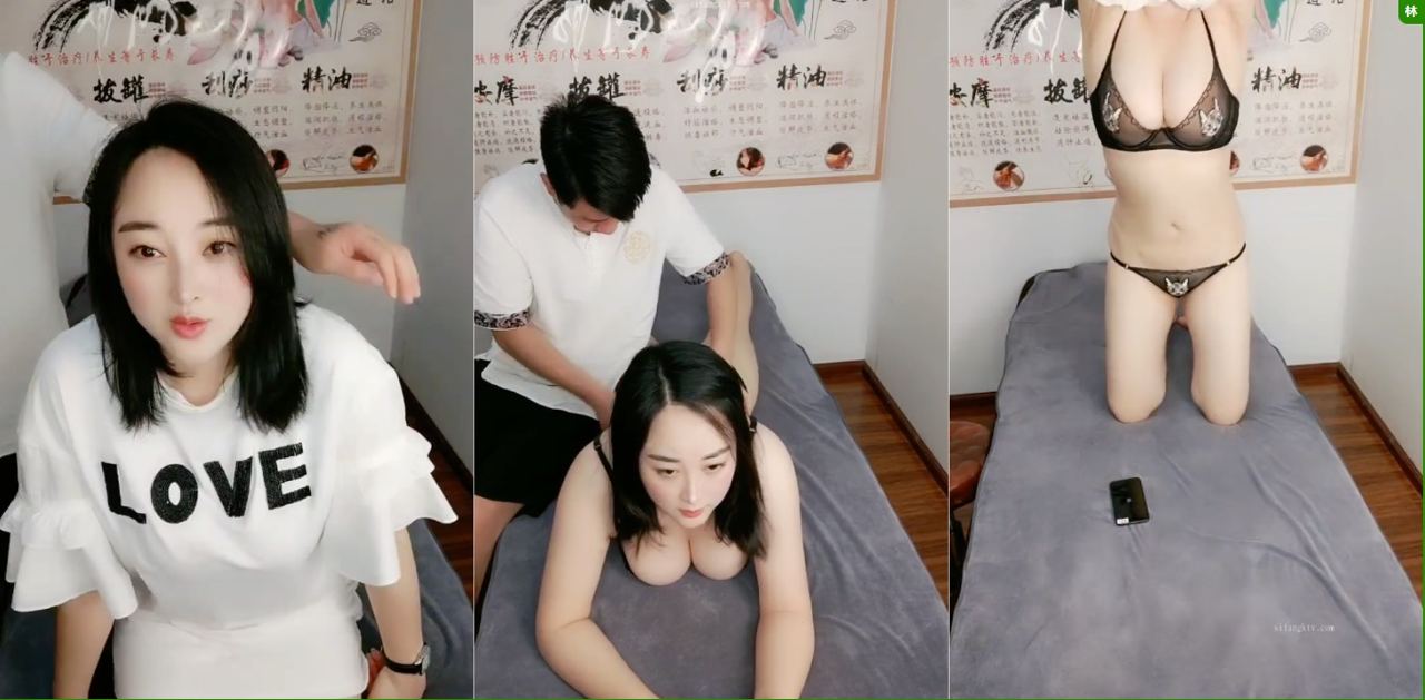 少妇按摩店被按到肾上腺素飙升！主动勾引男技师啪啪！饥饿如狼70分钟完整版！