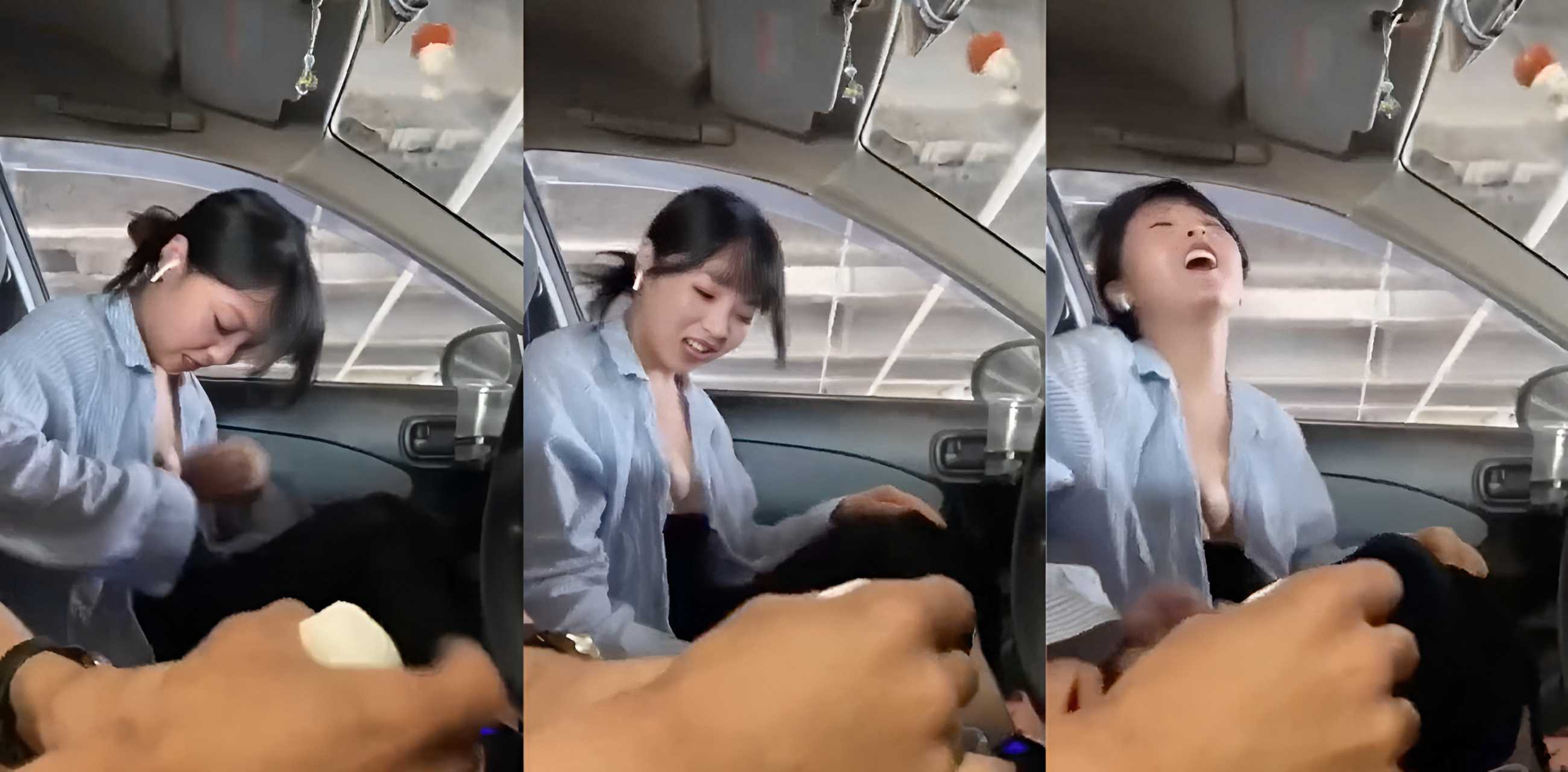 广西4s店毫无下限的女销售小惠 为了销量直接在试驾车上为顾客口交