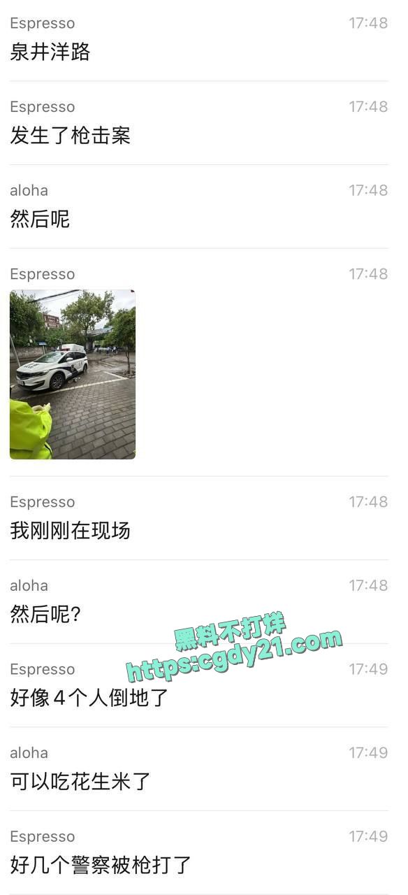 浙江省台州市临海古城附近发生警匪枪击案7