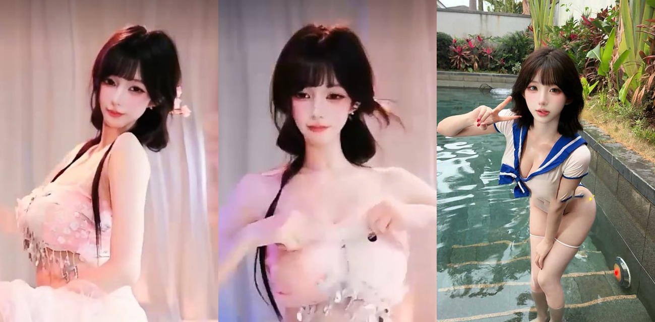 B站福利姬一条小糖糖 3月定制热舞合集曝光 粉色超短裤白色吊带装水蛇般的腰爱了爱了