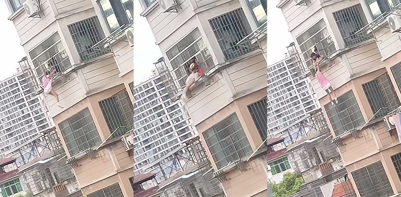 南昌市星湖湾小区发生跳楼事件 救援人员迅速赶到现场成功化解