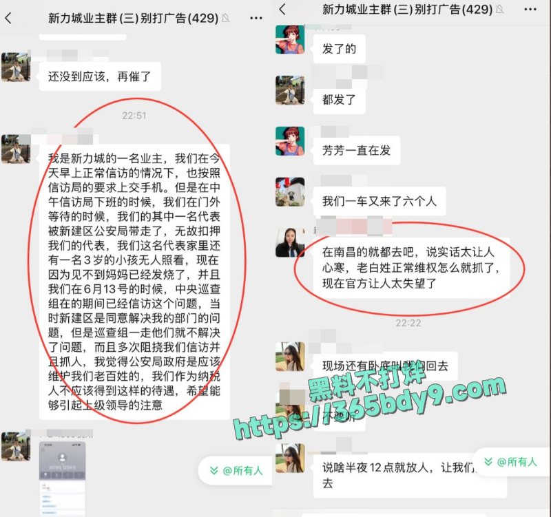 新力城业主因学区问题前往政府维权1
