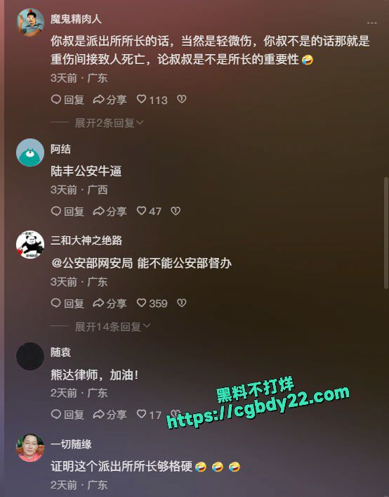 广东陆丰打人案，4月25日在陆河县人民法院异地重审10