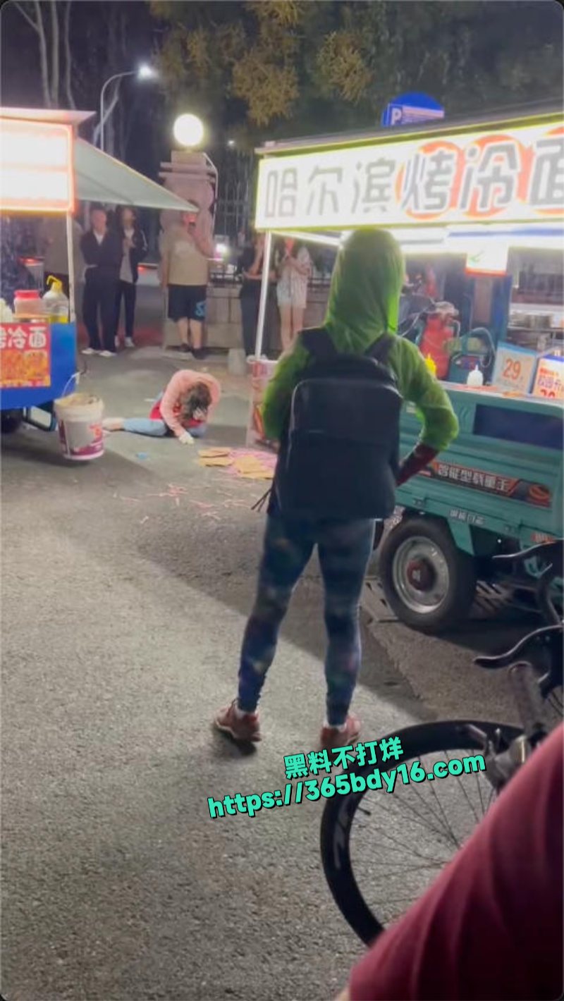 哈尔滨夜市打架视频 7